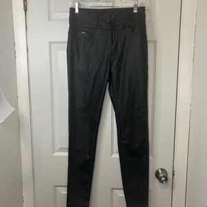 SHEIN size L faux leather pants
